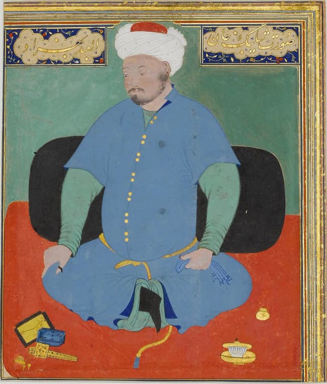Portrait of Muhammad Shaybani, Khan of the Uzbeks