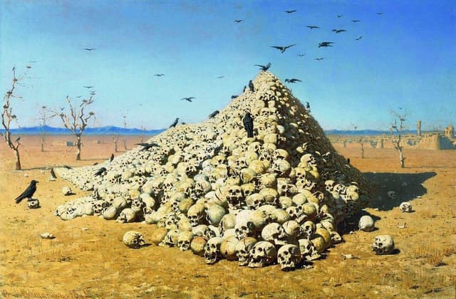 The Apotheosis of War, 1872, Oil on canvas