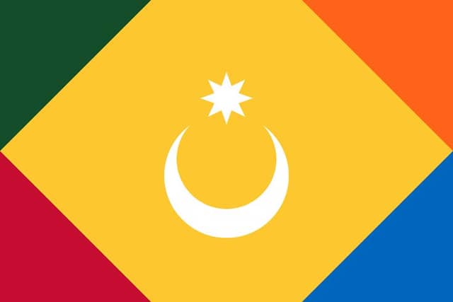 Flag of the Qashqai people
